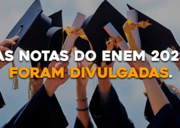 As notas do Enem 2023 foram divulgadas.