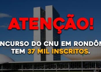 Concurso do CNU em Rondônia tem 37 mil inscritos.