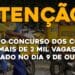 Edital do concurso dos Correios, com mais de 3 mil vagas, será publicado no dia 9 de outubro.