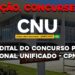 Saiu o Edital do Concurso Público Nacional Unificado – CPNU 2
