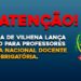 Prefeitura de Vilhena lança concurso para professores com Prova Nacional Docente obrigatória