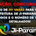 Previsão de 311 vagas para concurso da Prefeitura de Ji-Paraná: veja os cargos e o número de vagas detalhados!